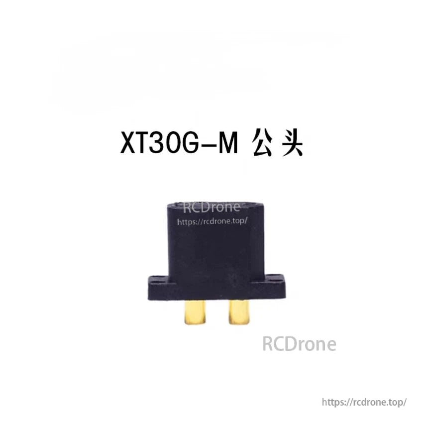 XT30G Plug with Screws Male Connector Can Fix XT30U for RC Aircraft Drone FPV Controller