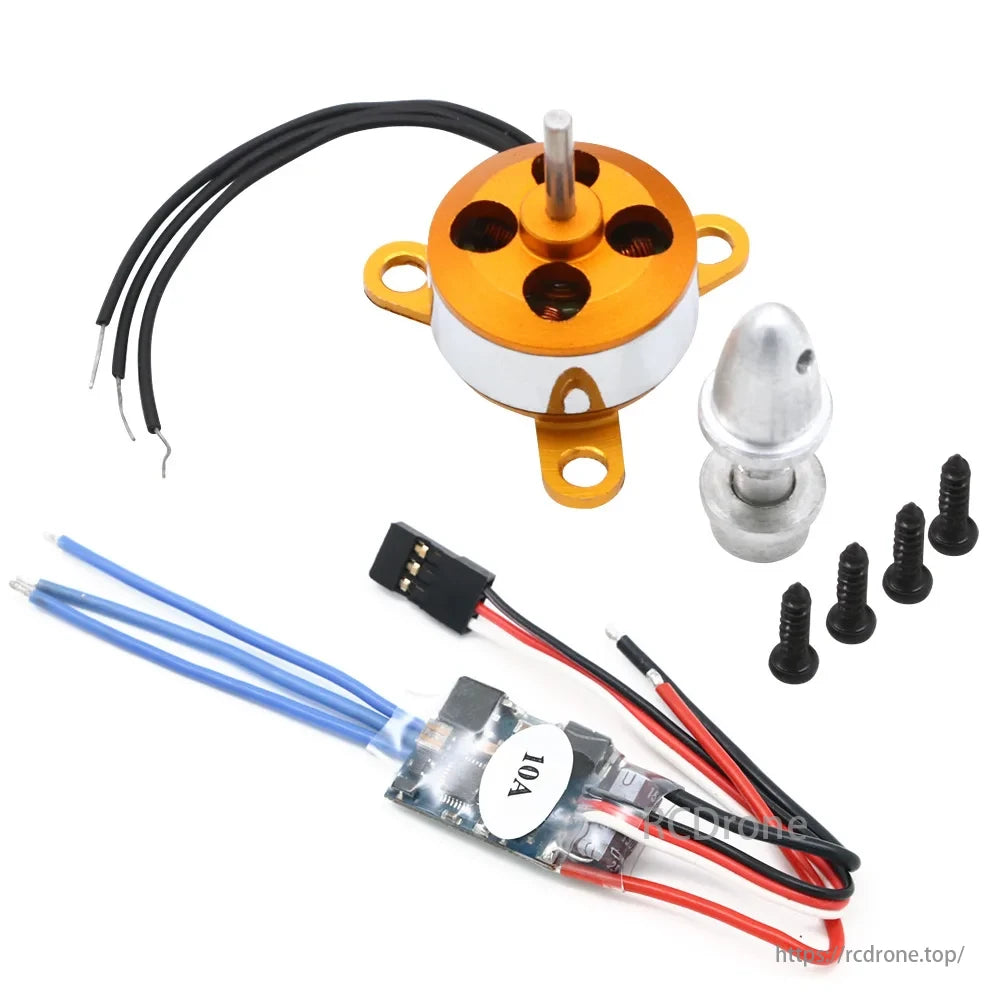 XXD A1504 Motor, The A1504 Micro Brushless Motor is a lightweight and high-speed motor suitable for mini quadcopters and fixed-wing RC aircraft.