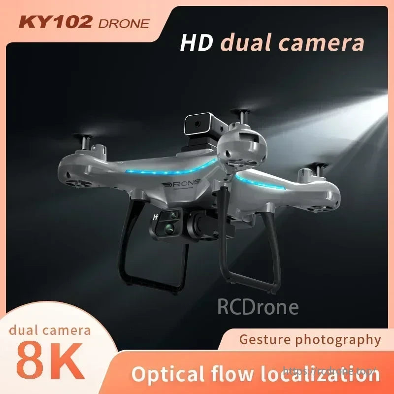 Xiaomi KY102 Drone, KY102 Drone offers HD dual camera, 8K resolution, gesture photography, and optical flow localization for advanced aerial imaging.