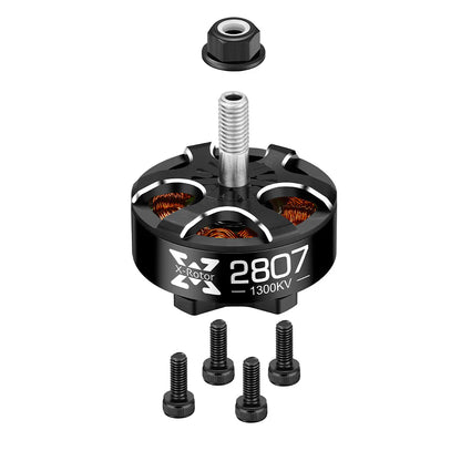 موتور Hobbywing XRotor 2807 - موتور FPV 1300KV 1500KV 1700KV براشلس مناسب برای پهپادهای FPV 7 اینچی