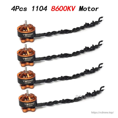 YSIDO 1104 8600KV brushless FPV motor for 2.0-3.0 inch racing drones, high performance, compact design.