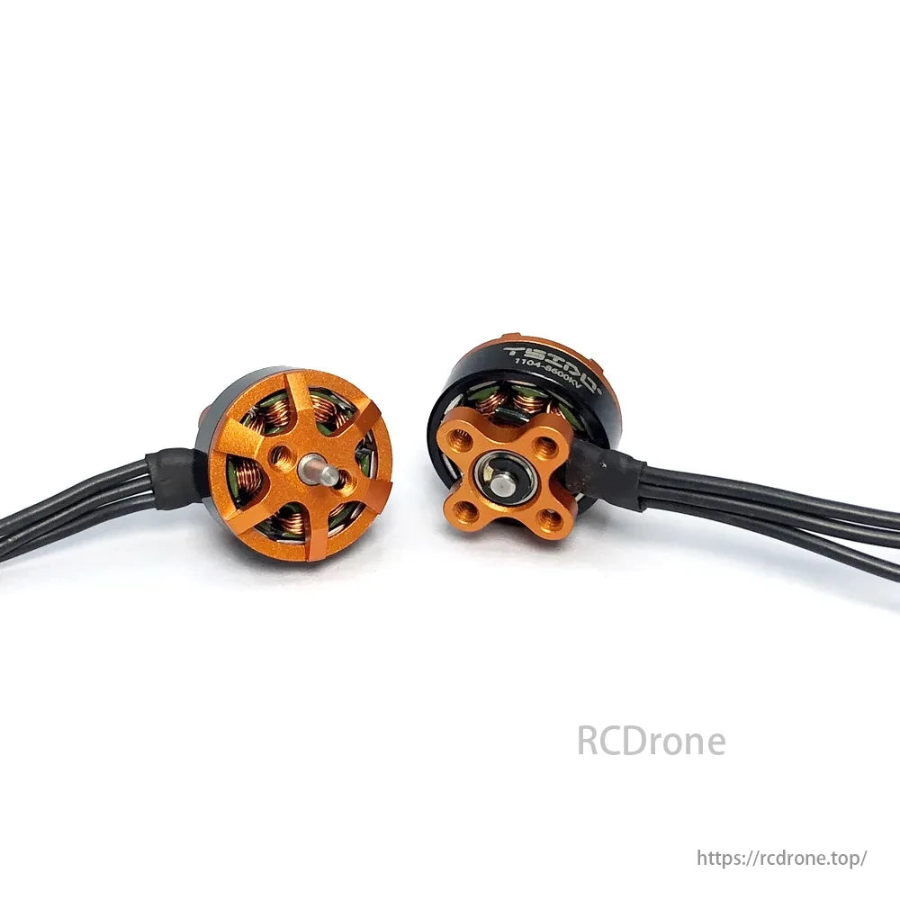 YSIDO 1104 Brushless FPV Motor, YSIDO 1104 brushless motors available in 7500KV and 8600KV for 1S-2S configurations, suitable for high-speed racing and FPV builds.