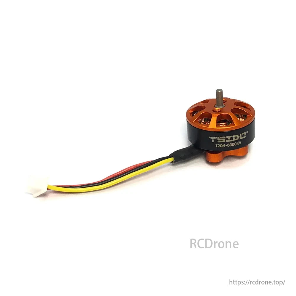 YSIDO 1204 6000KV 2–3S Brushless Motor, The YSIDO 1204 is a micro brushless motor suitable for mini multirotors with a 3-inch toothpick frame kit and a recommended age of 14+