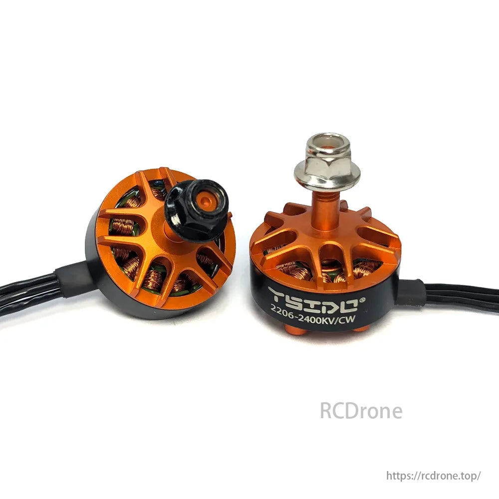 YSIDO 2206 2400KV 5 Inch Brushless Motor, This motor is ideal for various builds, supporting a wide voltage range from 2S to 6S, offering pilots excellent flexibility.