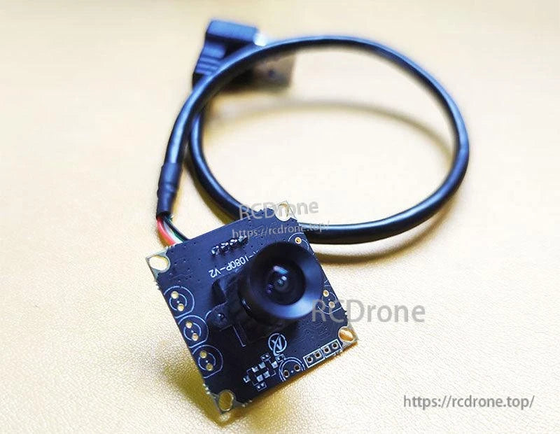 Yahboom 2MP 1080P USB drive-free camera on cable, angled view on tabletop background