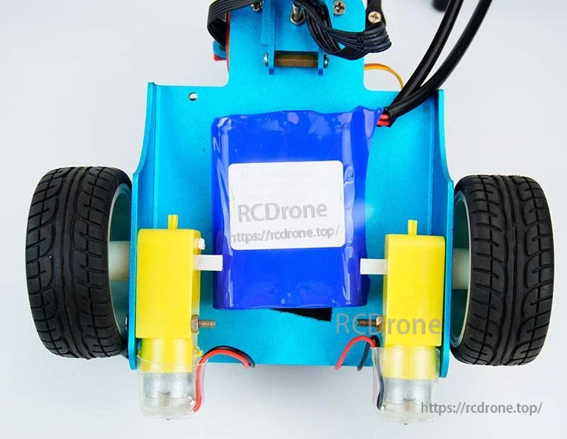 Use case: two TT gear motors installed on a smart car chassis driving left and right wheels