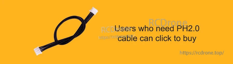 PH2.0 cable accessory banner for connecting the module via PH2.0 interface