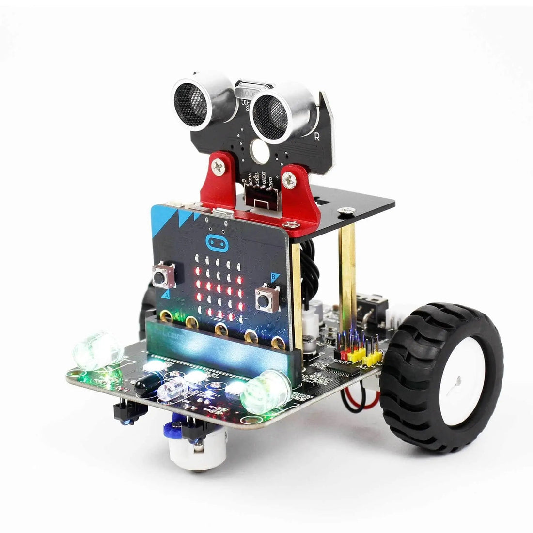 Yahboom Bitbot micro:bit Smart Robot Car Kit + IR & Bluetooth – RCDrone