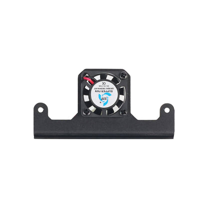 Yahboom K230 Vision Module Bracket fixed mount with cooling fan, front view