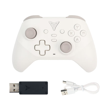 Yahboom Triple-Mode Wireless Handle Controller for Robotics, Wired/Bluetooth/2.4G, Hall Effect, ROS