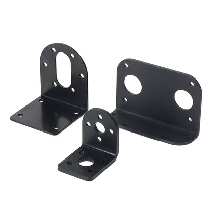 Yahboom 310/520/L-type 520 encoder geared motor brackets kit, three aluminum alloy mounts