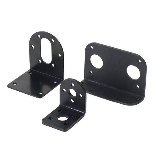 Yahboom 310/520/L-type 520 encoder geared motor brackets kit, three aluminum alloy mounts