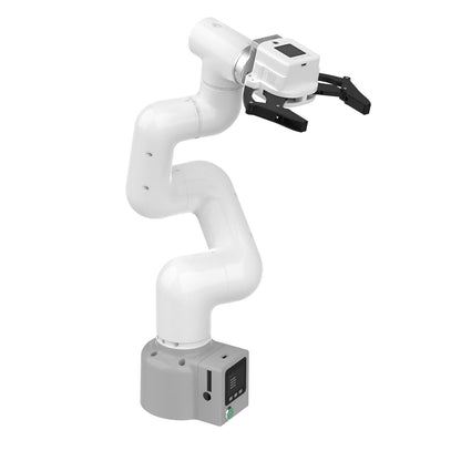 Elephant Robotics myCobot 320 M5 7-axis collaborative robotic arm with gripper, angled view