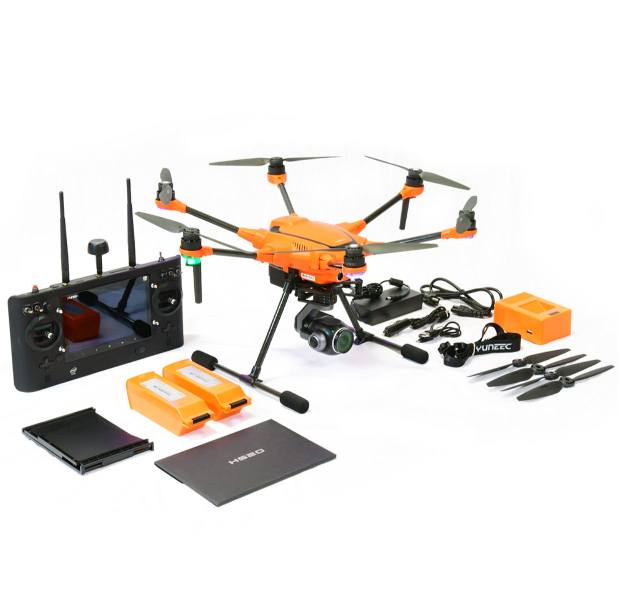 Yuneec H520E Commercial Hexacopter - 30 Minutes 3KG Take Off 3KM / 7KM Range Industrial Drone for Mapping, Aerial Photography