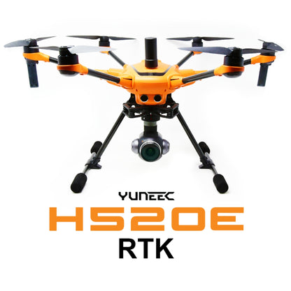 Yuneec H520E RTK Commercial Hexacopter - 3 Axis Gimbal 4K Camera 28 Minutes 7KM Range Aerial photography Mapping Industrial Drone