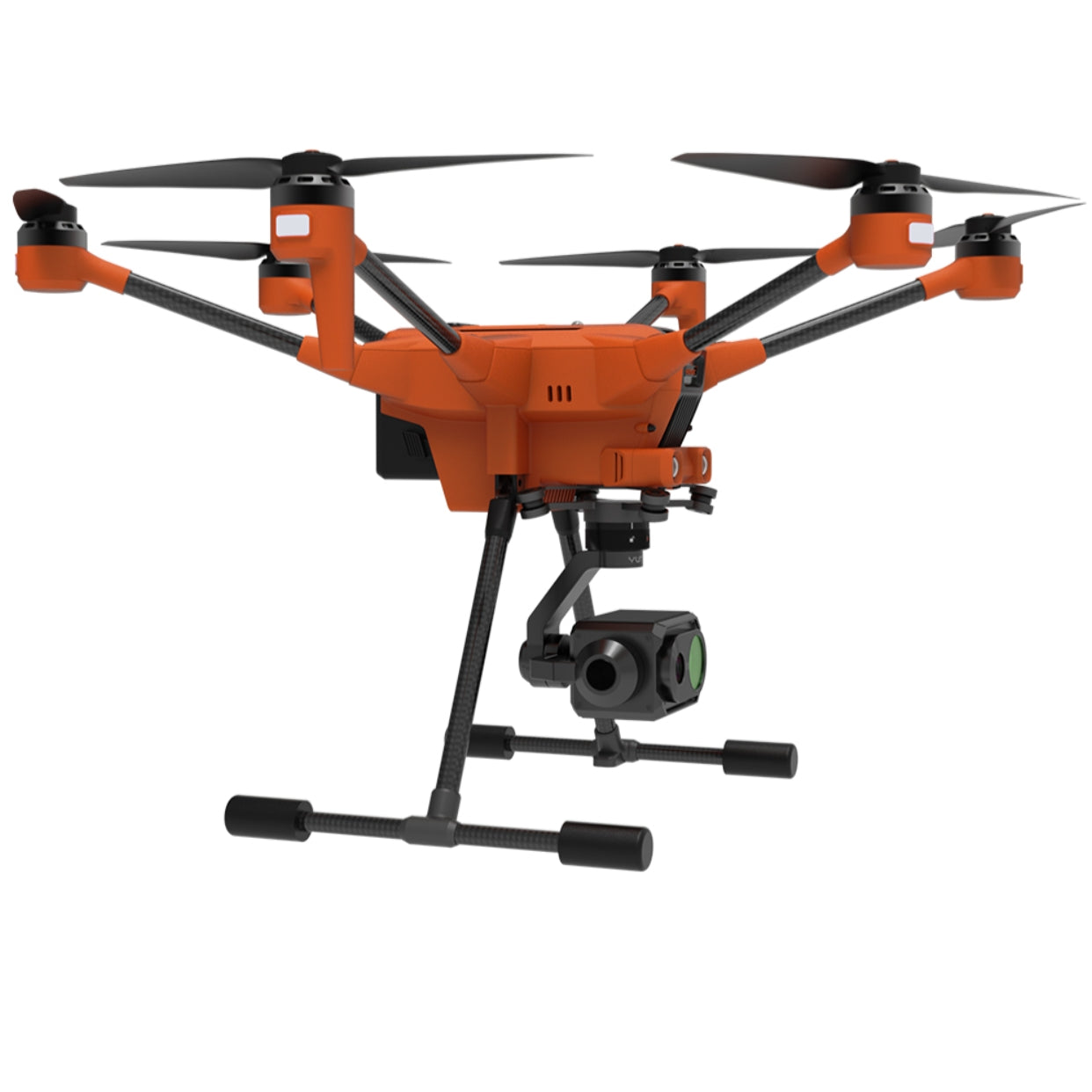 Yuneec H600 RTK Commercial Hexacopter, Drone specifications: 8.16lbs take-off weight, single intelligent battery with 9800mAh capacity and dimensions 178x75x72mm.