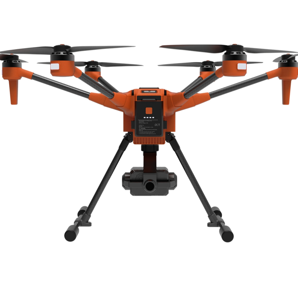 Yuneec H600 RTK Commercial Hexacopter, High-capacity intelligent battery with 9800mAh supports demanding missions.