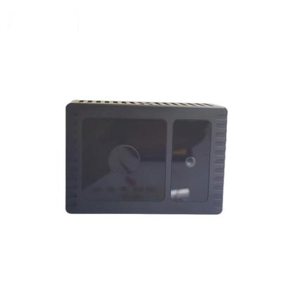 Yunshis CS40 Pro LiDAR Sensor angled front view showing wide lens window and smaller sensor window