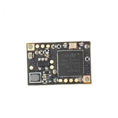 Back side of Yunshis P8864 sensor board showing main IC package, solder pads, and components