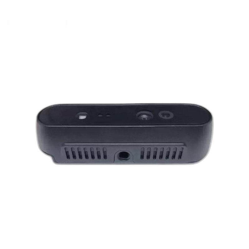 iHawk RGB-D camera angled underside view showing ventilation slots and centered mounting opening