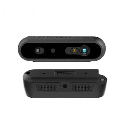 Yunshis iHawk150W 3D depth camera front and rear views, showing sensor face and vented back housing