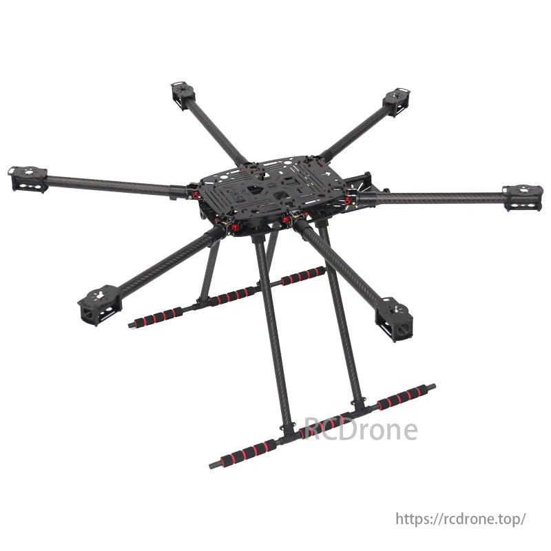 ZD850 PRO Full Carbon Fiber 15 Inch FPV Drone Frame Kit with Unflodable Landing Gear Foldable Arm for FPV DIY Aircraft Hexacopter