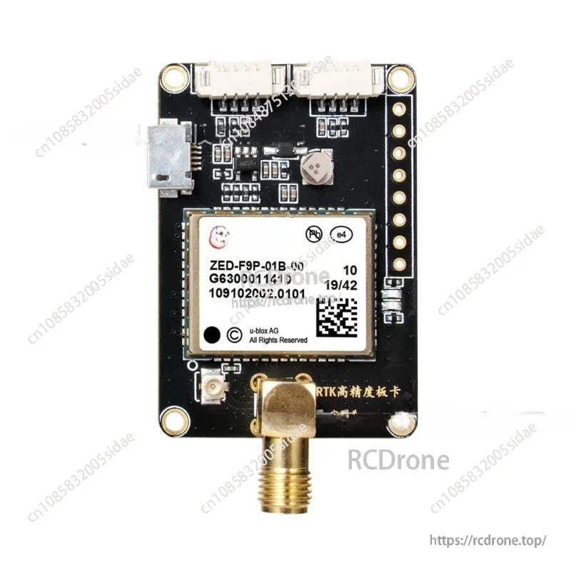 ZED-F9P-01B-01 Excellent GNSS Board Works Serial I2C ESP32 Controlling I2C And SPI UM980