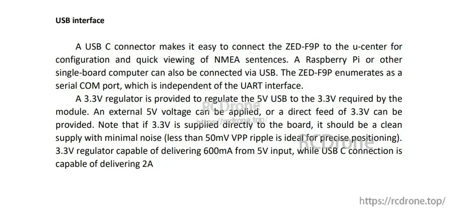 ZED-F9P-01B-01 Excellent GNSS Board Works Serial I2C ESP32 Controlling I2C And SPI UM980