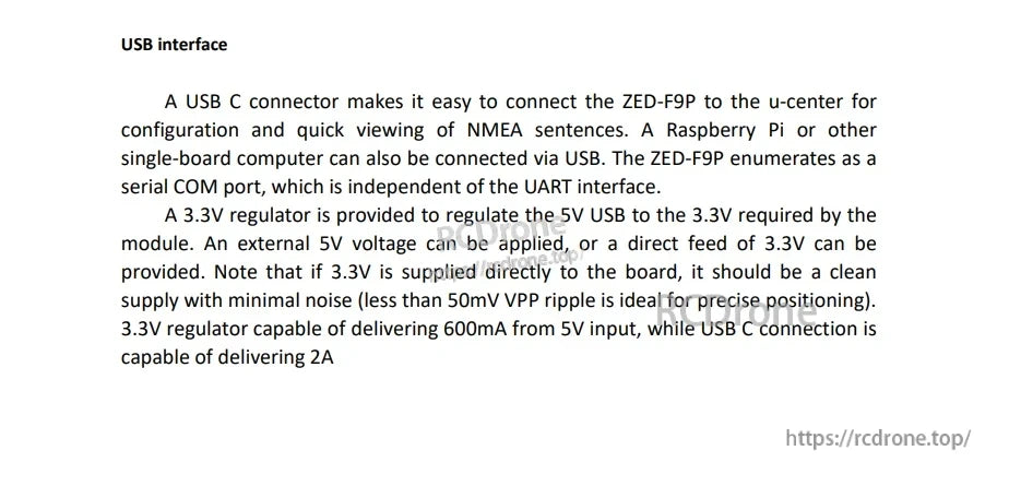 ZED-F9P-01B-01 RTK differential centimeter-level positioning module GPS navigation module new supply receiver GNSS board