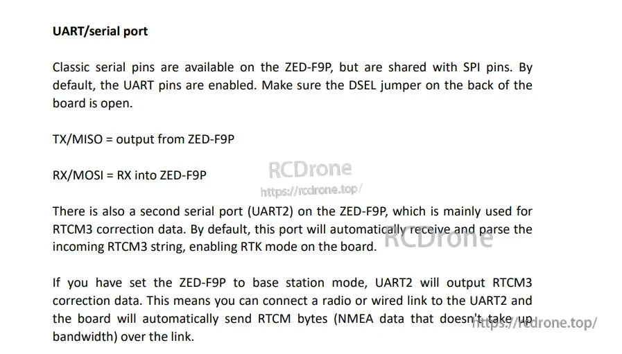 ZED-F9P-01B-01 RTK differential centimeter-level positioning module GPS navigation module new supply receiver GNSS board