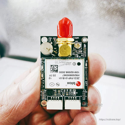 ZED-F9P-01B-01 RTK GNSS/GPS, u-blox ZED-F9P-01B RTK GNSS/GPS module board with SMA antenna connector and dual JST ports