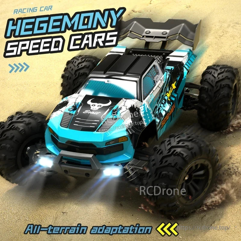 ZLL SG116 Pro/Max RC Car, High-speed 4WD off-road racing car with brushless motor, LED lights, and all-terrain adaptability for superior performance.
