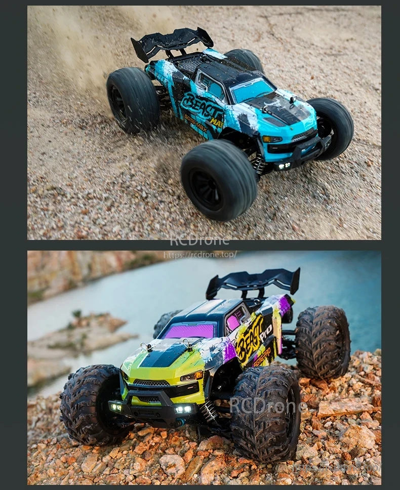 ZLL SG116 Pro/Max RC Car, SG116 PRO drivetrain features nylon differential, dog bones, and steering structure for a durable and reliable transmission system.