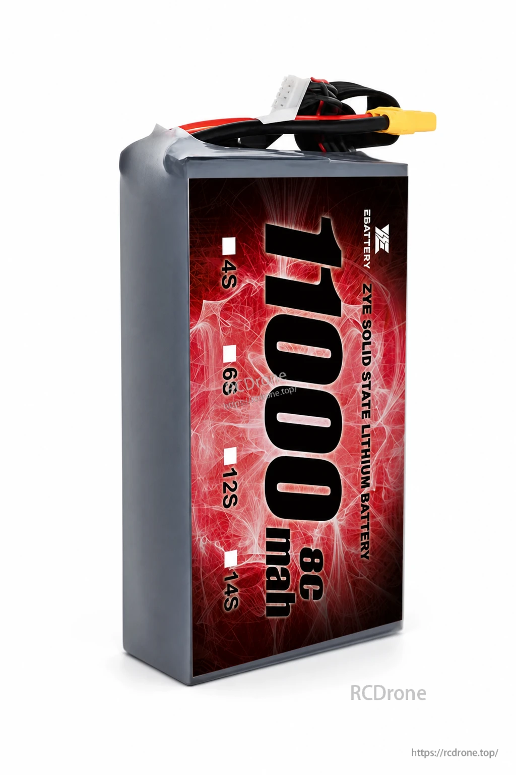 ZYE 4S HV 15.8V 11000mAh 8C Solid State LiPo Battery product detail image ZYE 4S HV 15.8V 11000mAh 8C Solid State LiPo Battery product detail image