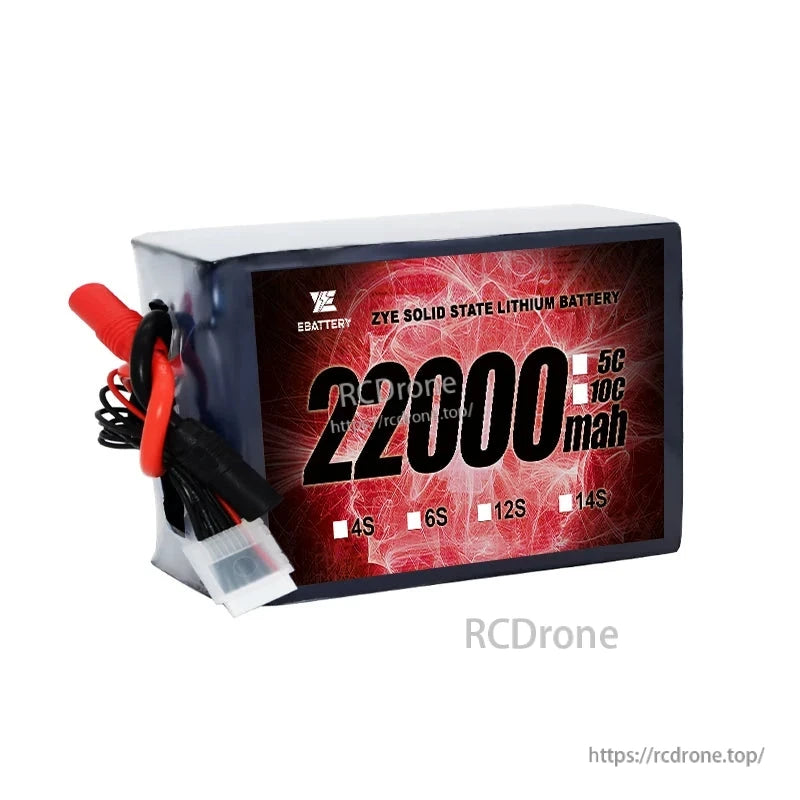 ZYE 6S HV 23.7V 22000mAh 10C Solid State LiPo Battery product detail image ZYE 6S HV 23.7V 22000mAh 10C Solid State LiPo Battery product detail image