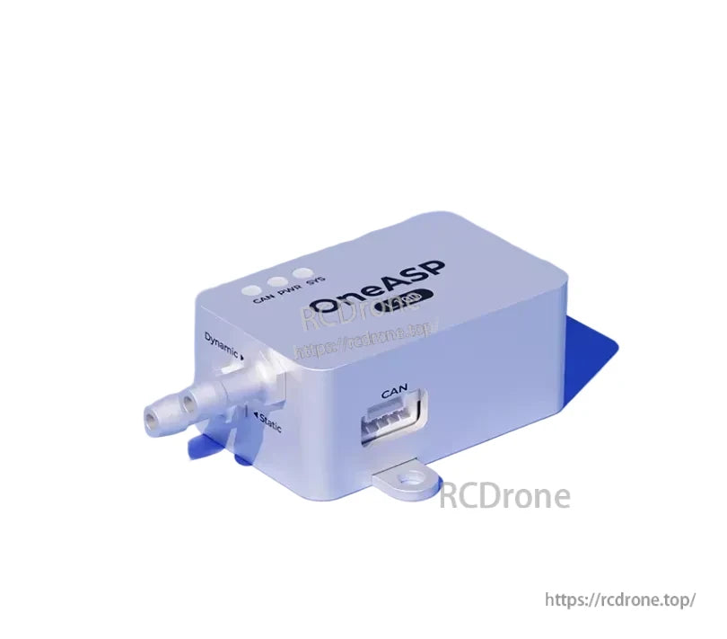 ZeroOne OneASP L10D Airspeed Sensor, OneASP Airspeed Sensor for drones: 0–231.8 km/h range, ±1% accuracy, 4.7–5.3V operating voltage.