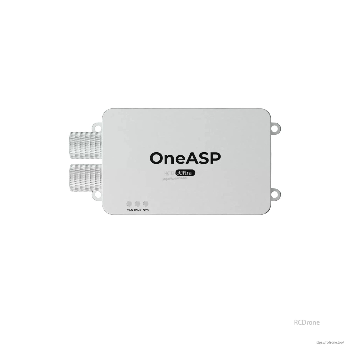 ZeroOne OneASP Ultra Airspeed Sensor, OneASP Ultra airspeed sensor: DroneCAN, 0–1636.9 km/h range, ±0.25% FS accuracy, 4.7–5.3V supply.