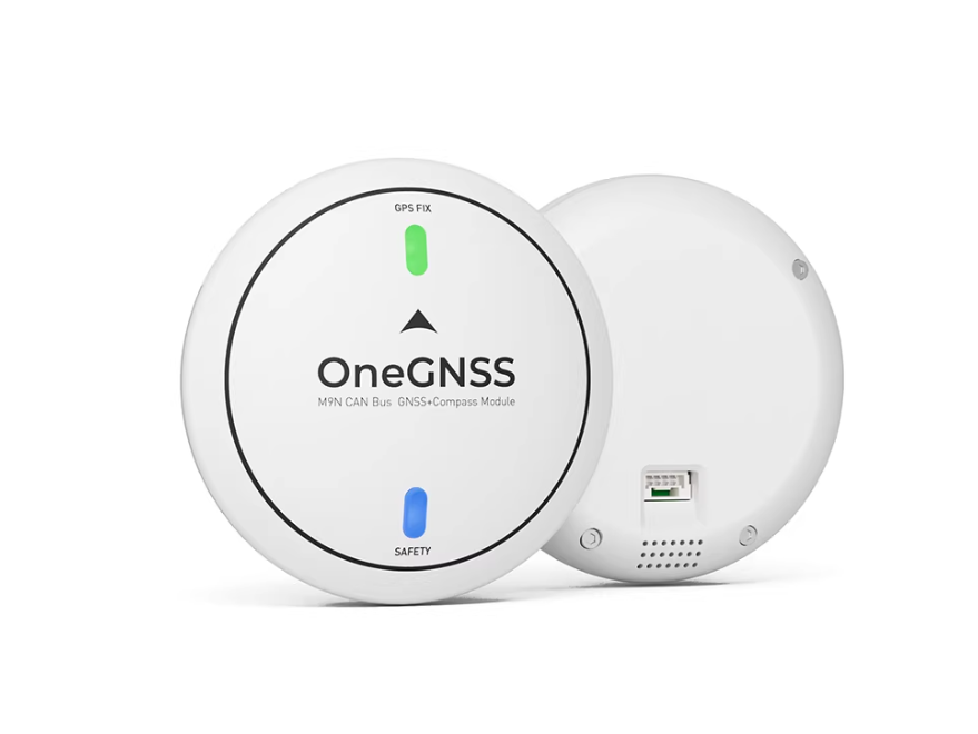 The ZeroOne OneGNSS M9N GPS module includes a compass and barometer for accurate positioning and orientation data in navigation applications.