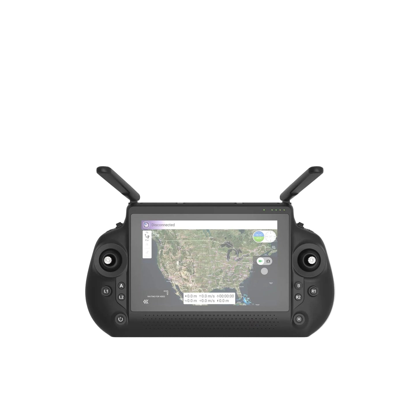 ZeroOne OneRC R20 1.4GHz 20+km Integrated Video + Data Remote Controller, 7-inch 1080P 1500nits Android Handheld Ground Station (SBUS/UART/Ethernet/HDMI)