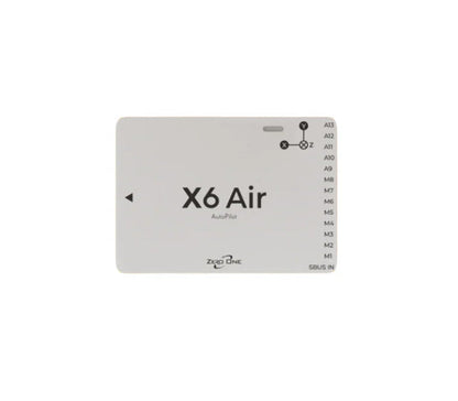 ZeroOne X6 Air flight controller supports ArduPilot/PX4 for Copter, Plane, VTOL, and Rover.
