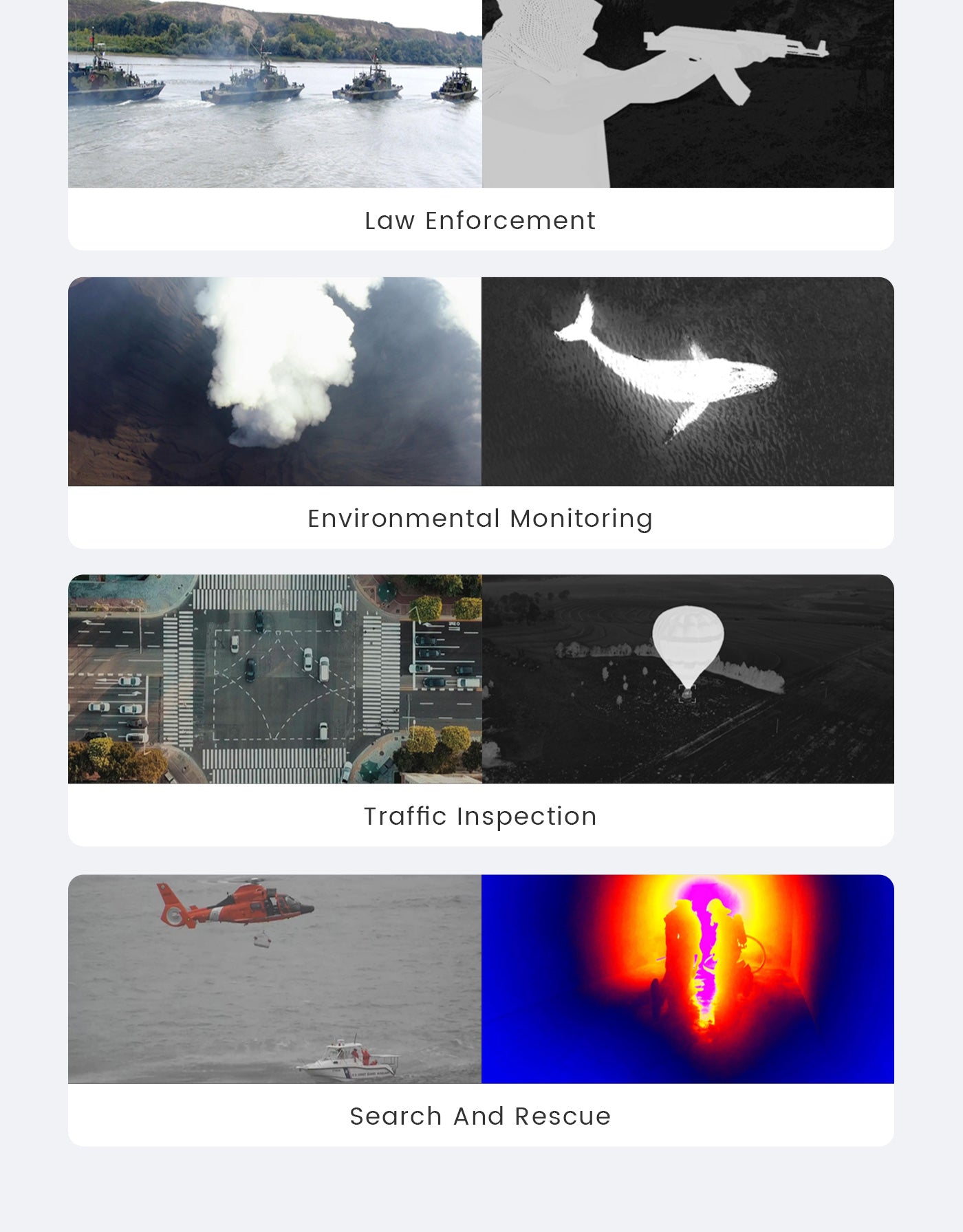Q02_07 Zingto INYYO Q02 Gimbal, The Zingto Q02 Gimbal Drone Camera captures high-definition images and thermal data for environmental monitoring and search rescue applications.