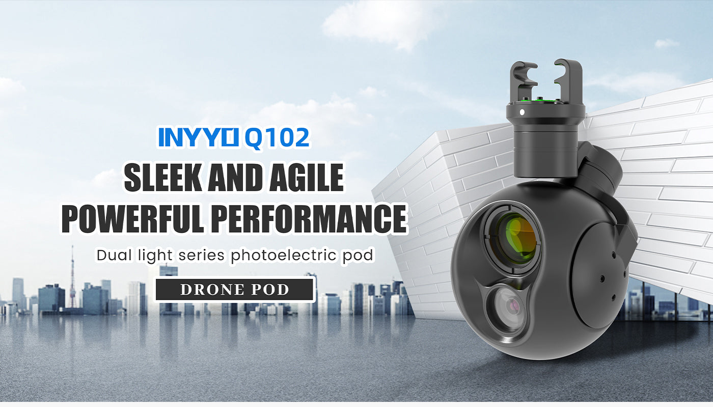 1 Zingto INYYO Q102 Gimbal, Inyyo Q102 gimbal features sleek design and agile performance.