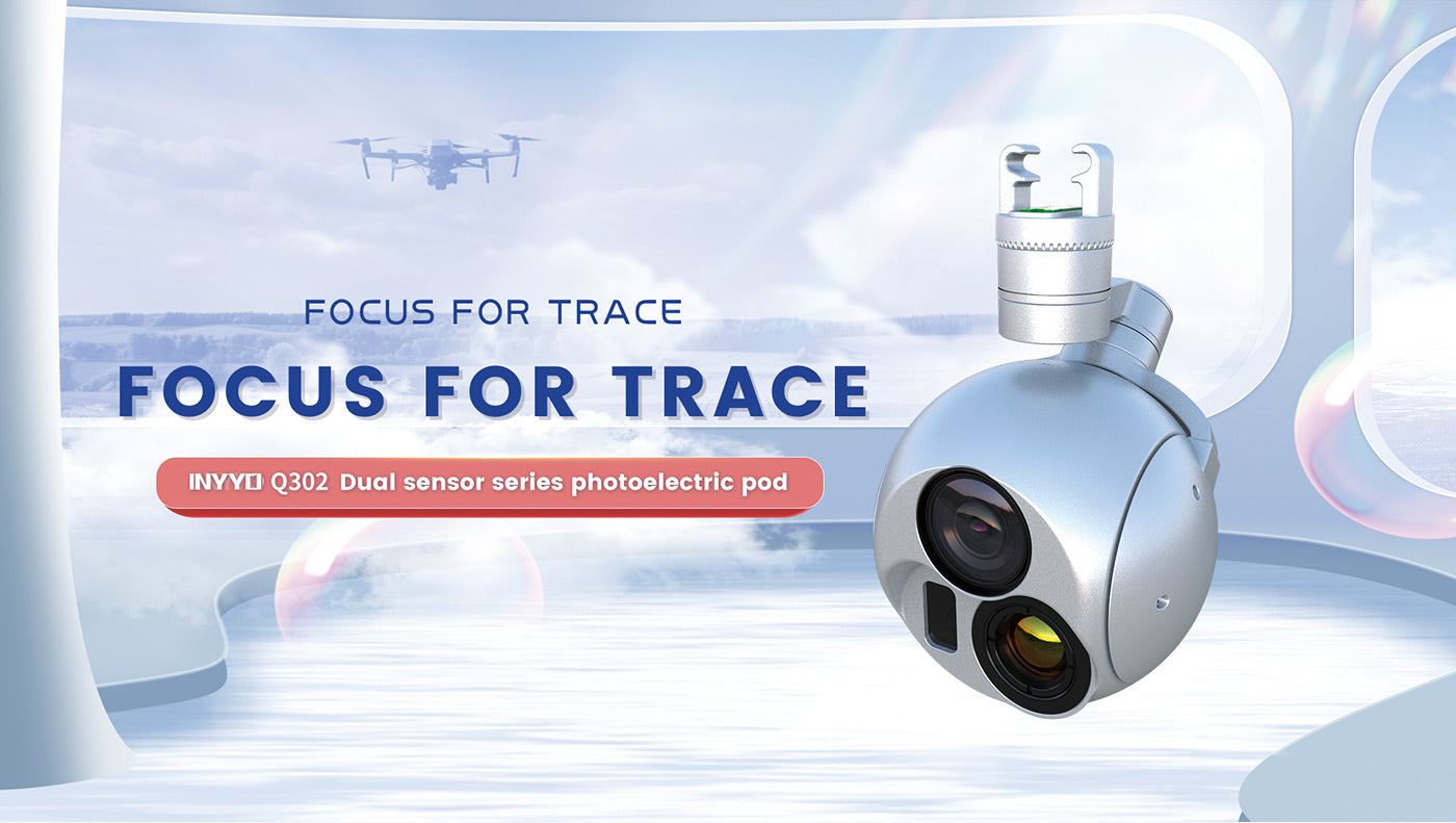 1 The Zingto INYYO Q302 gimbal features dual sensors and a photoelectric pod for high-precision tracking and stable image capture.