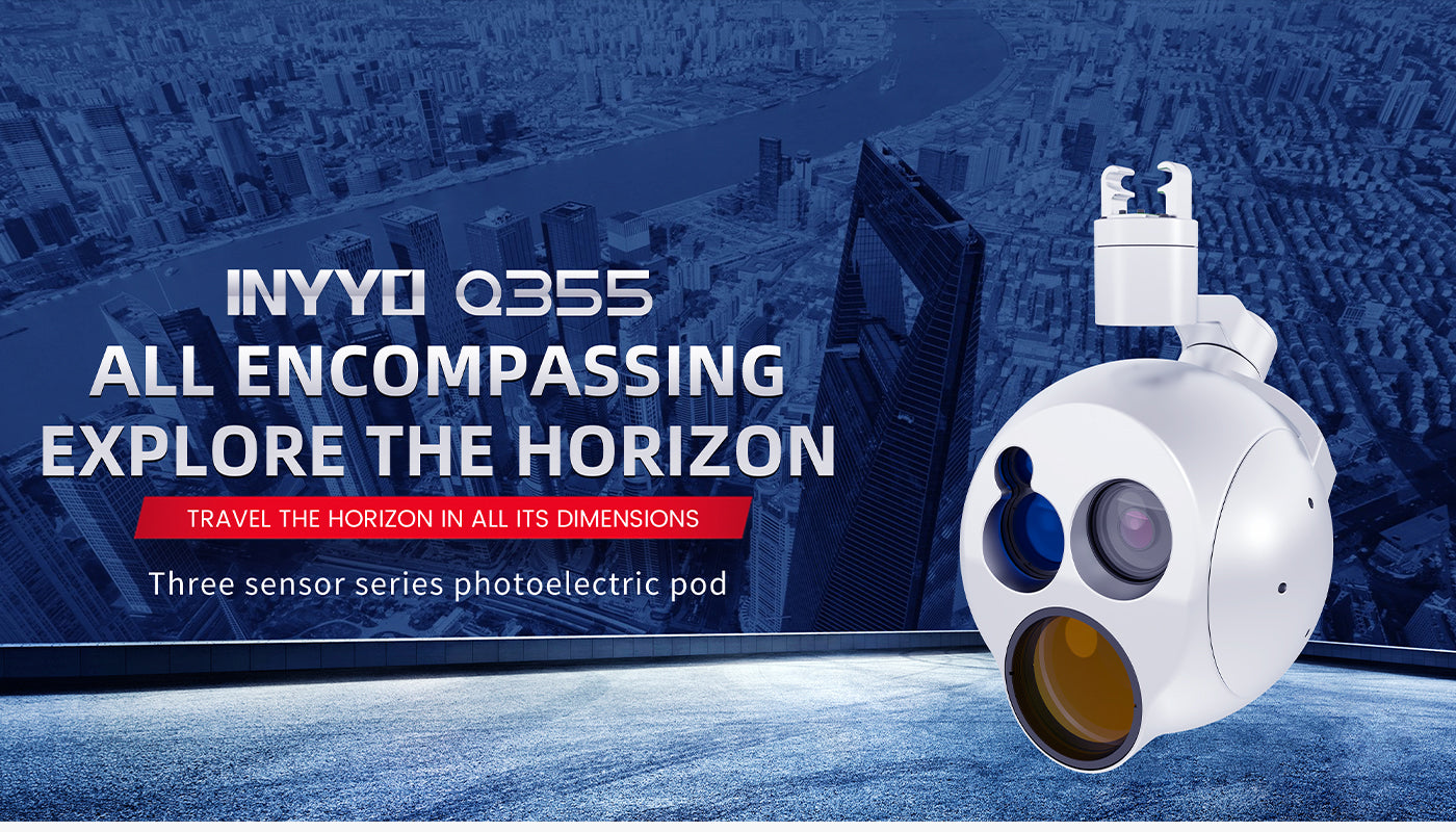 1 Zingto INYYO Q355 Drone Camera Gimbal, Explore the Horizon with Zingto Q355 Drone Camera Gimbal, featuring three sensor series.