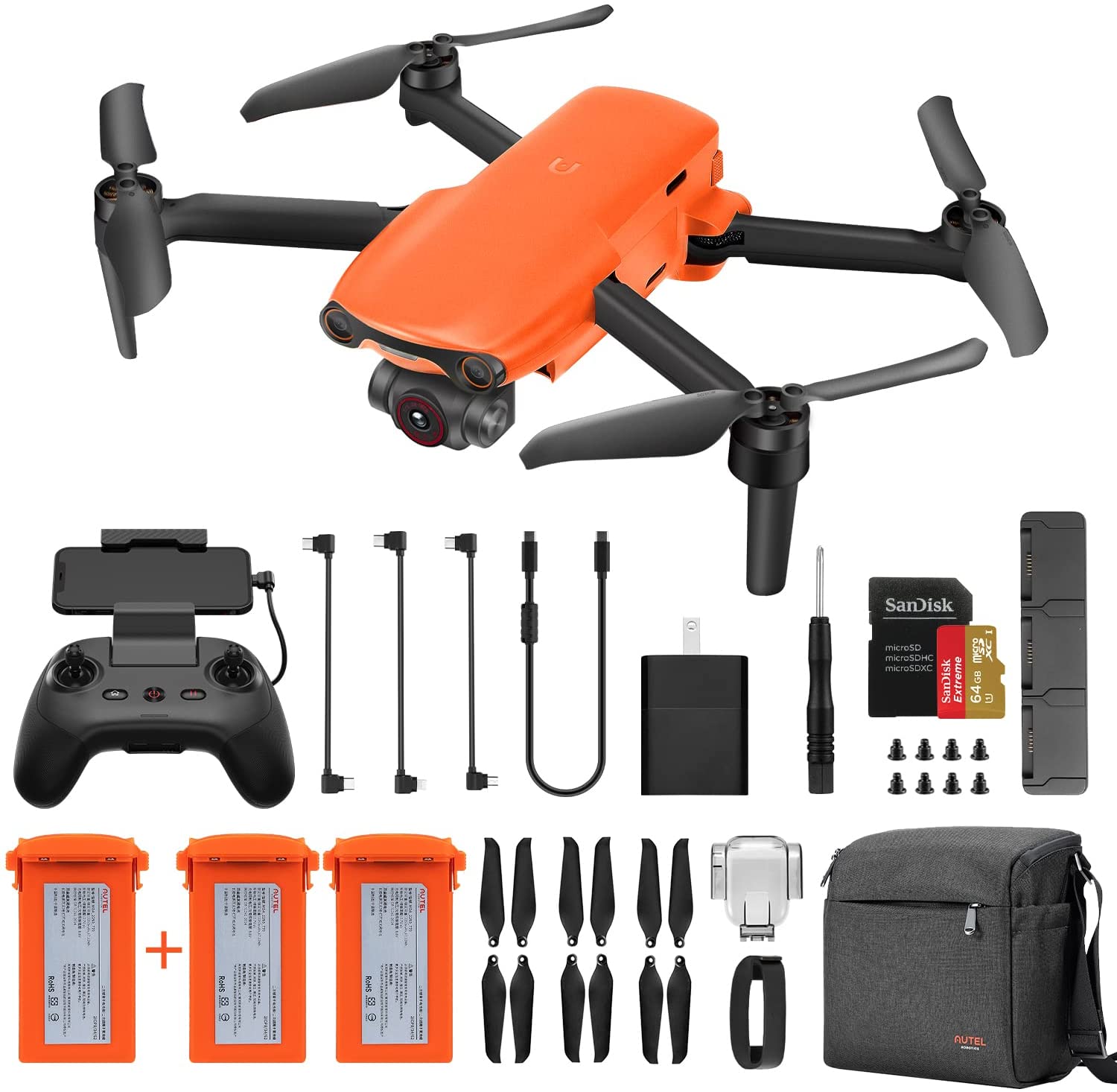 Autel Robotics EVO Nano Plus 4K HD Camera 3-Axis Ultralight Mini Drone Professional Camera Drone 17 autel drone EVO Nano+ can take off at a max altitude of 4,000
