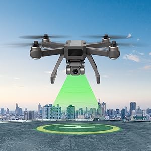 DEERC D15 GPS Drone, Accurate GPS Positioning and Auto Return Function (RTH) ensure safety flight .