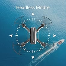 DEERC D50 Drone, headless mode is a built-in ability for a drone