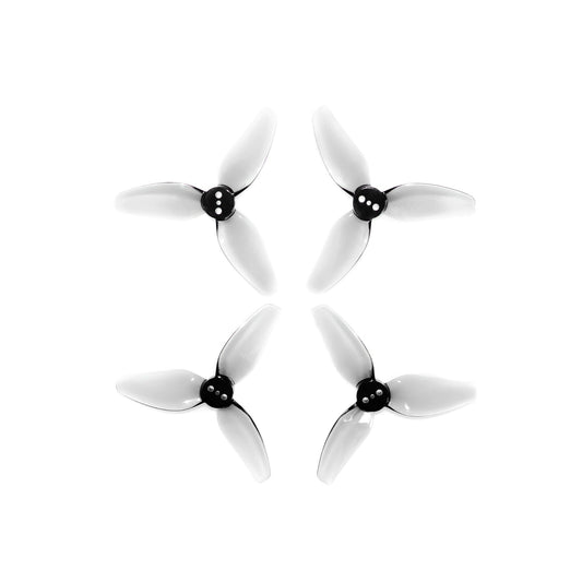 HQProp TR2.5X2.5X3 grey 2.5-inch 3-blade polycarbonate propeller set, four props (2CW+2CCW)