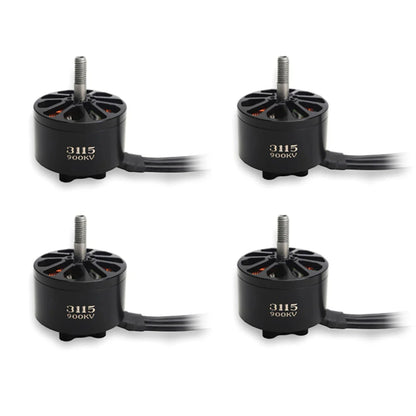 Tarot 3115 900KV Brushless Motor, Tarot 3115 900KV brushless motors with 5mm shaft, 6S, 4080g thrust, ideal for 9–10 inch long-range FPV drones.