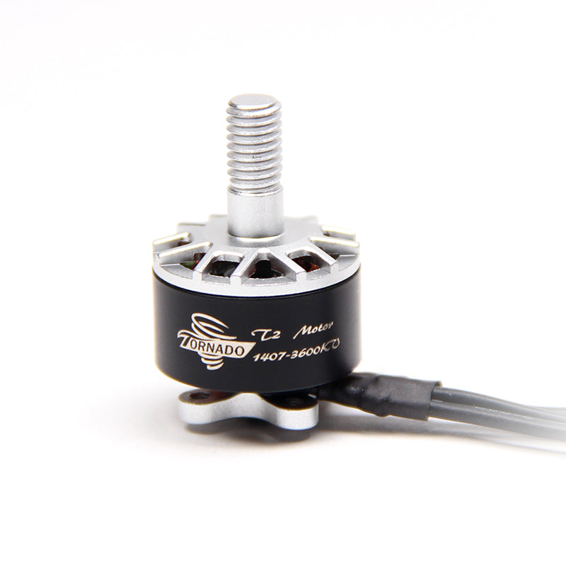 BrotherHobby Tornado T2 1407 CW Brushless Motor, BrotherHobby Tornado T2 1407 3600KV brushless motor with threaded shaft and wired leads